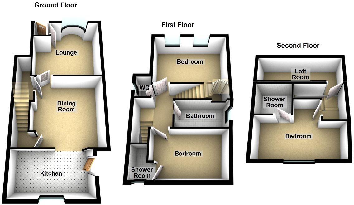 Leeds Road, Birstall floorplan