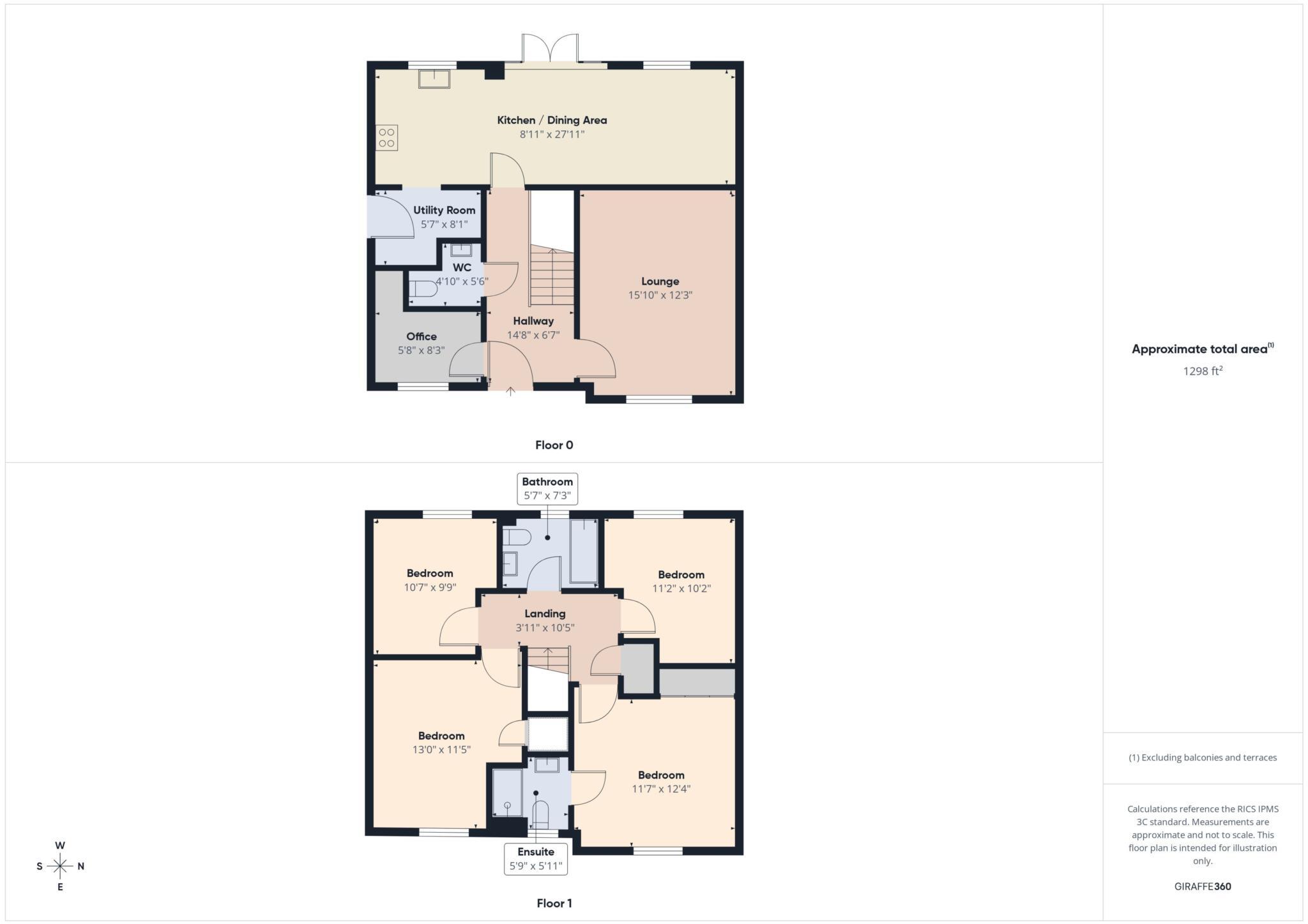 Watt Place, Coatbridge floorplan