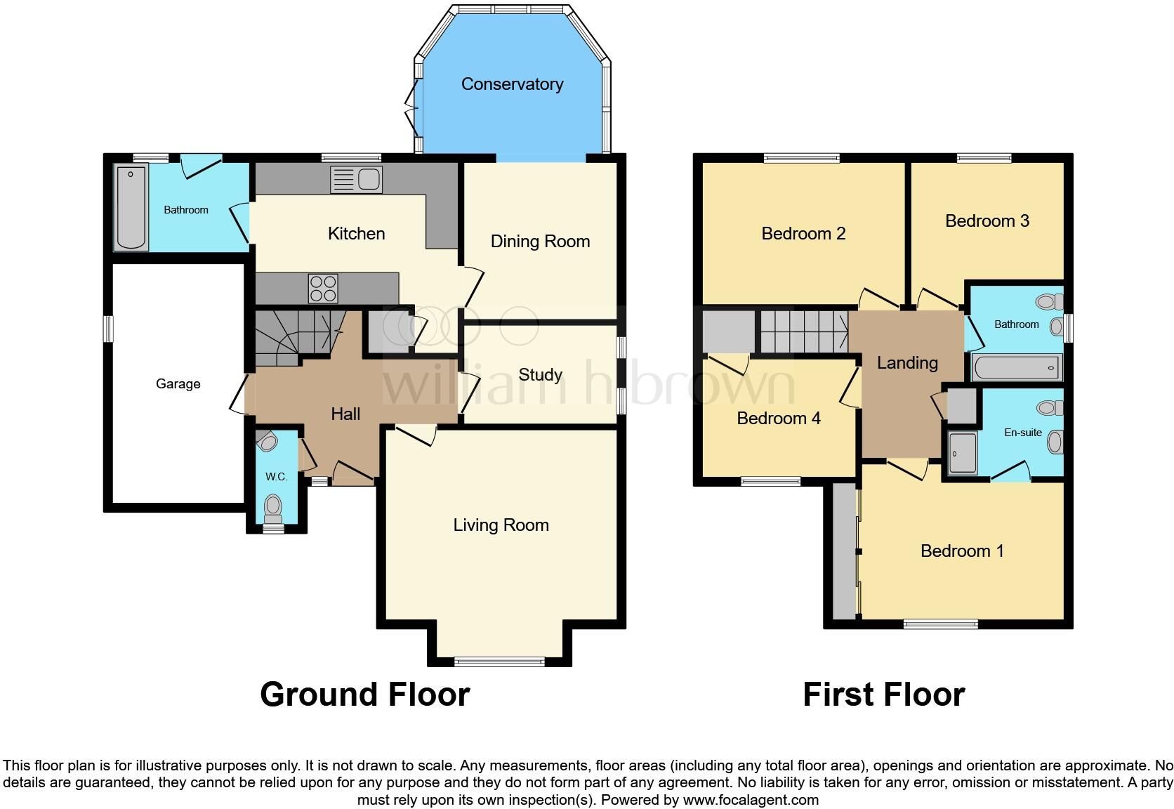 Oak Eggar Chase, Pinewood, Ipswich floorplan