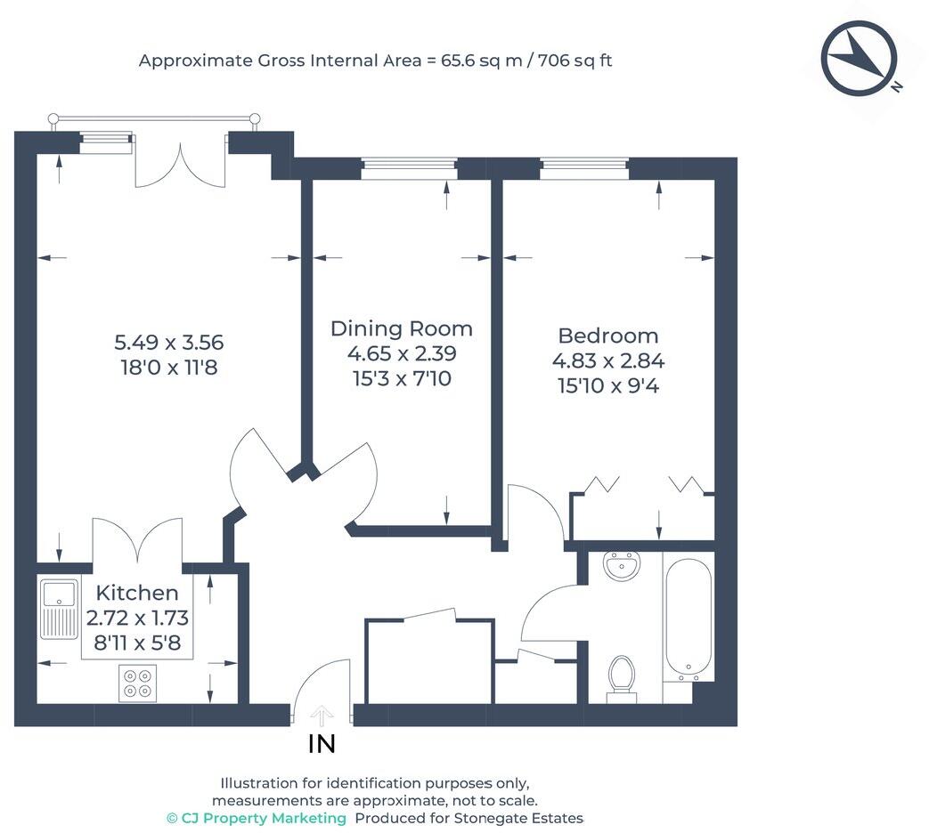 Bedford Road, Hitchin, SG5 floorplan