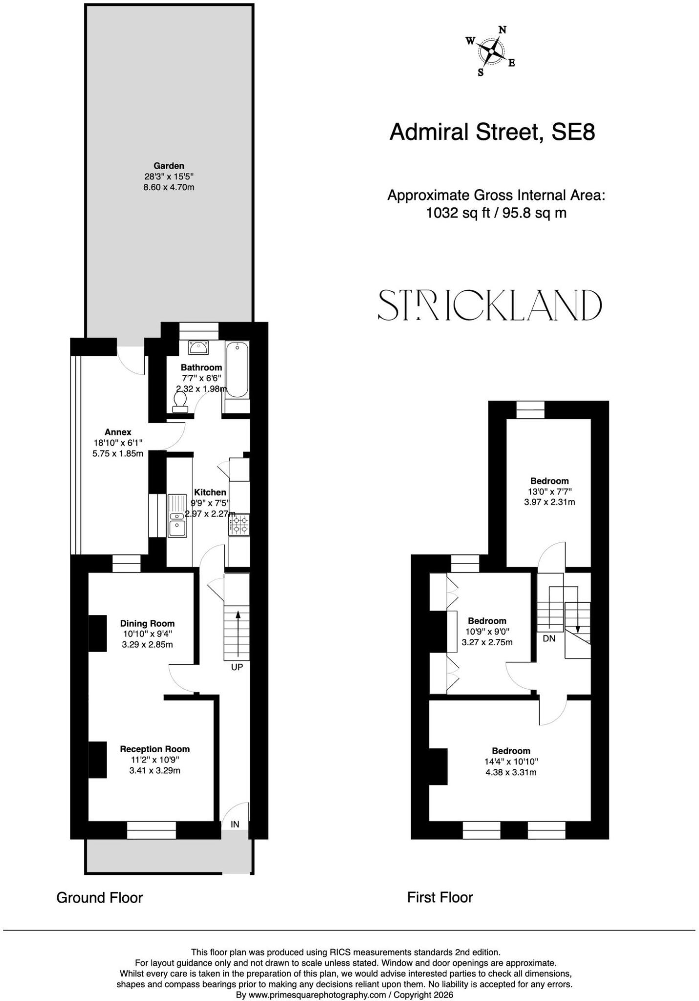 Admiral Street, London SE8 floorplan