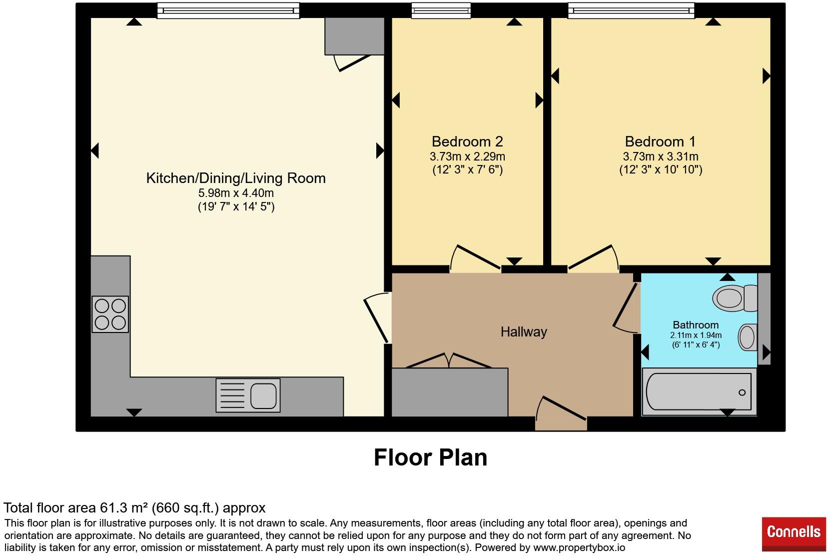 Somerville Crescent, Redhill floorplan