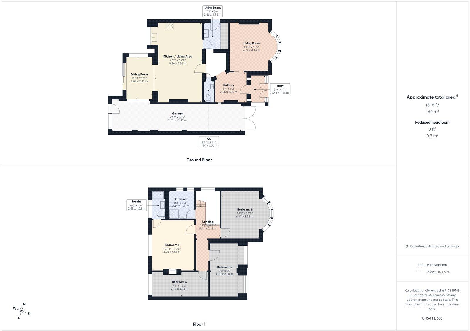 Ilkeston Road, Heanor, Derbyshire, DE75 floorplan