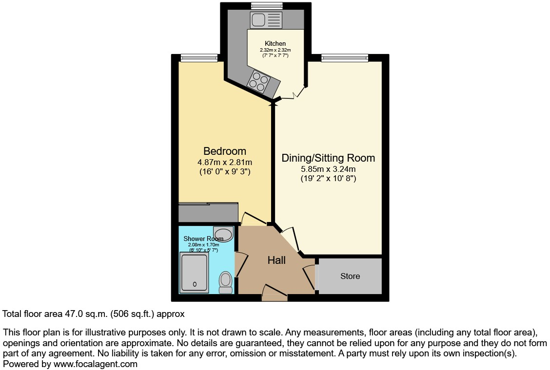 Stevens Court, Winnersh floorplan