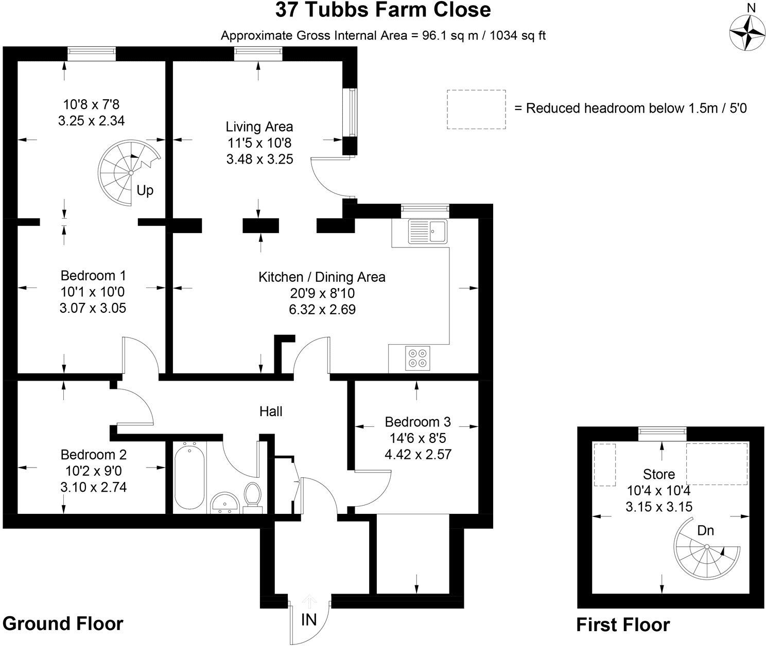 Tubbs Farm Close, Lambourn, Berkshire, RG17 floorplan