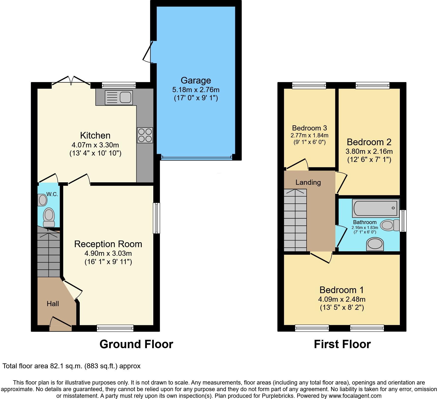 Mannion Way, Middlesbrough, TS4 floorplan
