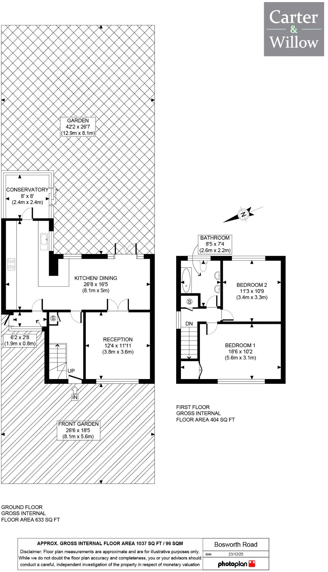 Bosworth Road, Dagenham floorplan