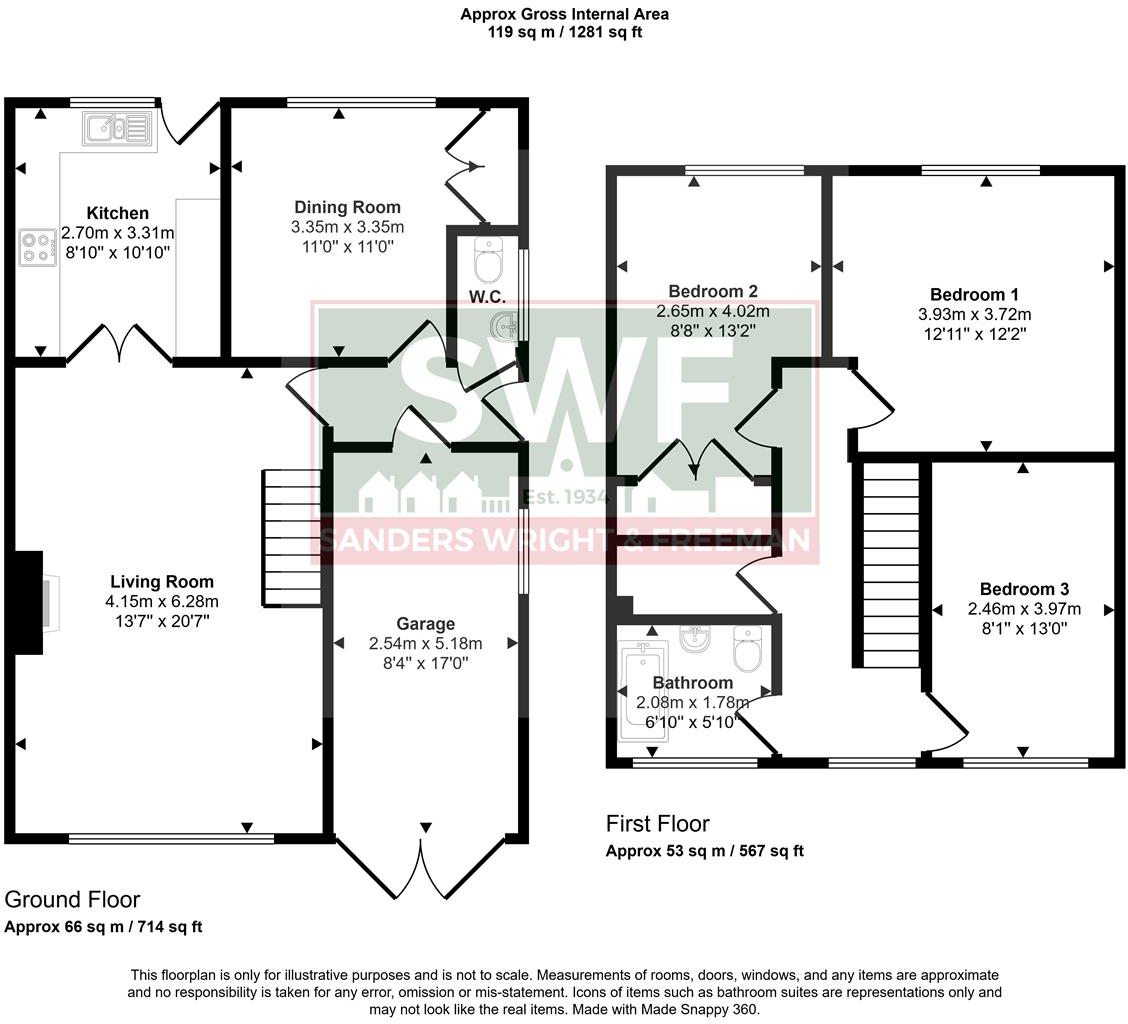 Mill Green, Wolverhampton floorplan