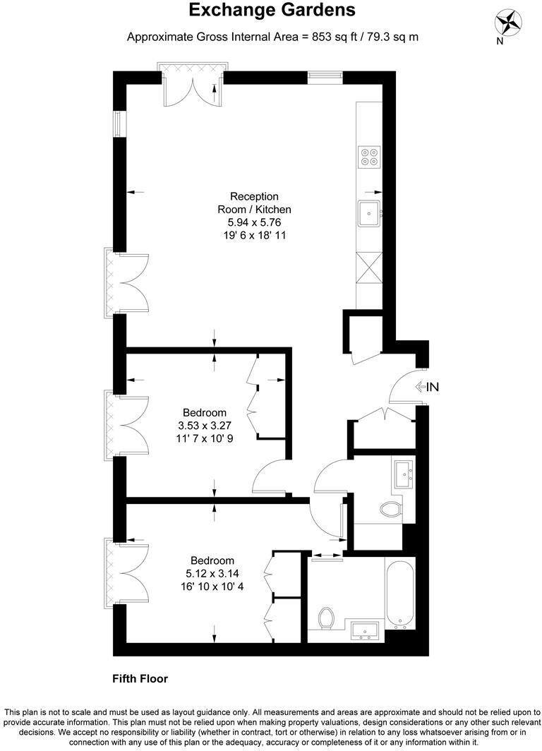 Exchange Gardens, Keybridge Capital, London floorplan