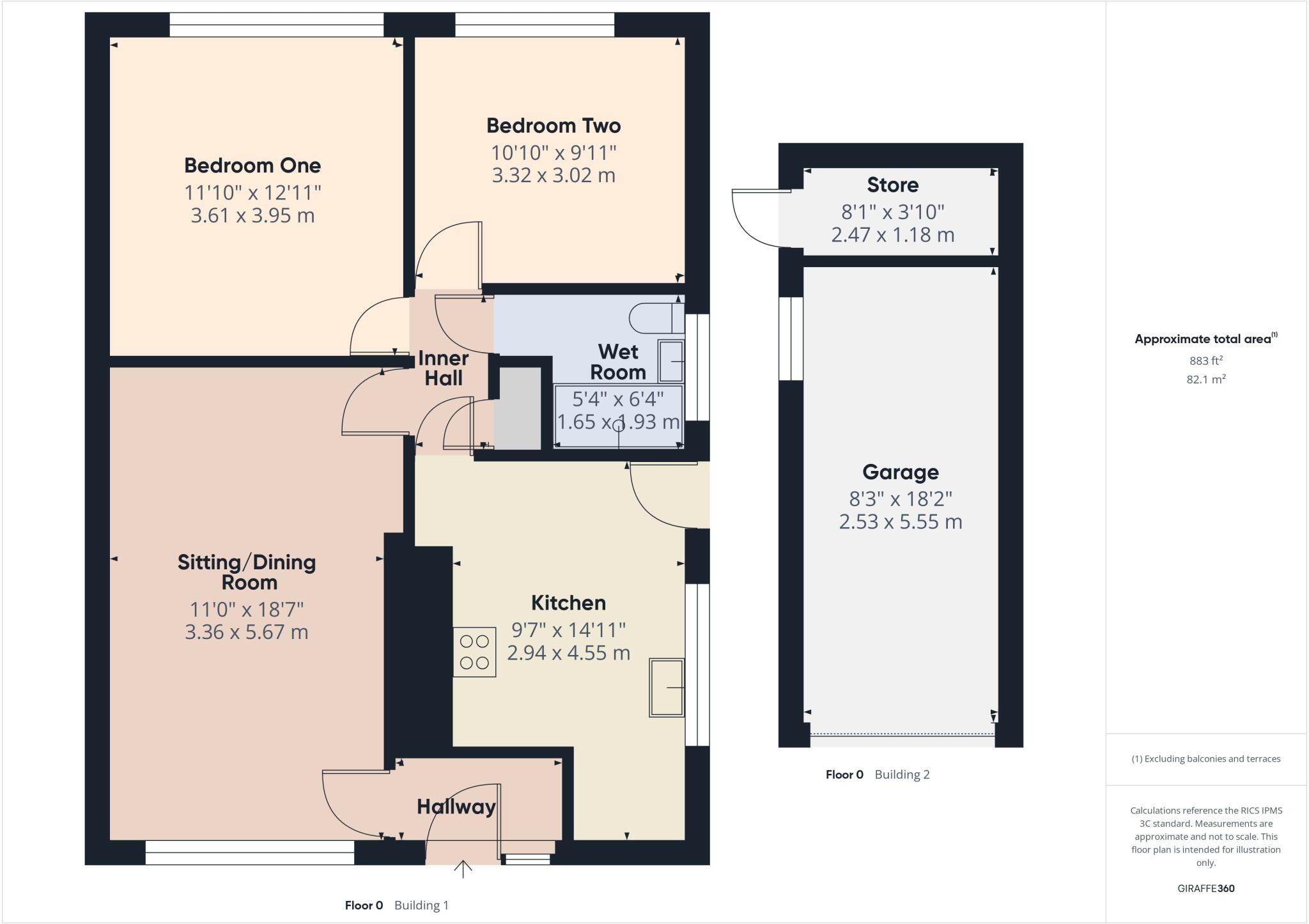 Somer Avenue, Midsomer Norton, Radstock, Somerset, BA3 floorplan