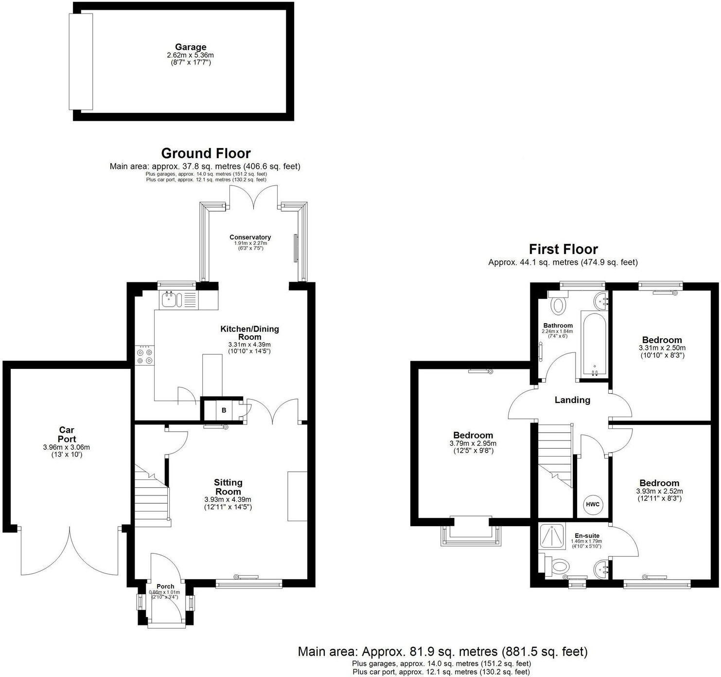 St Giles Barton, Hillesley floorplan