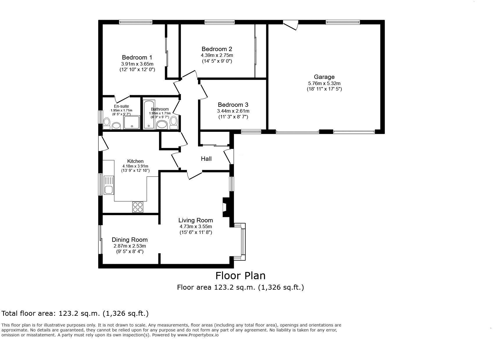 Clanfield Avenue, Widnes floorplan