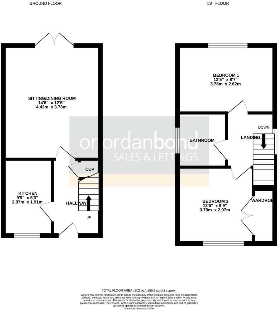Park Close, Earls Barton, Northamptonshire NN6 floorplan
