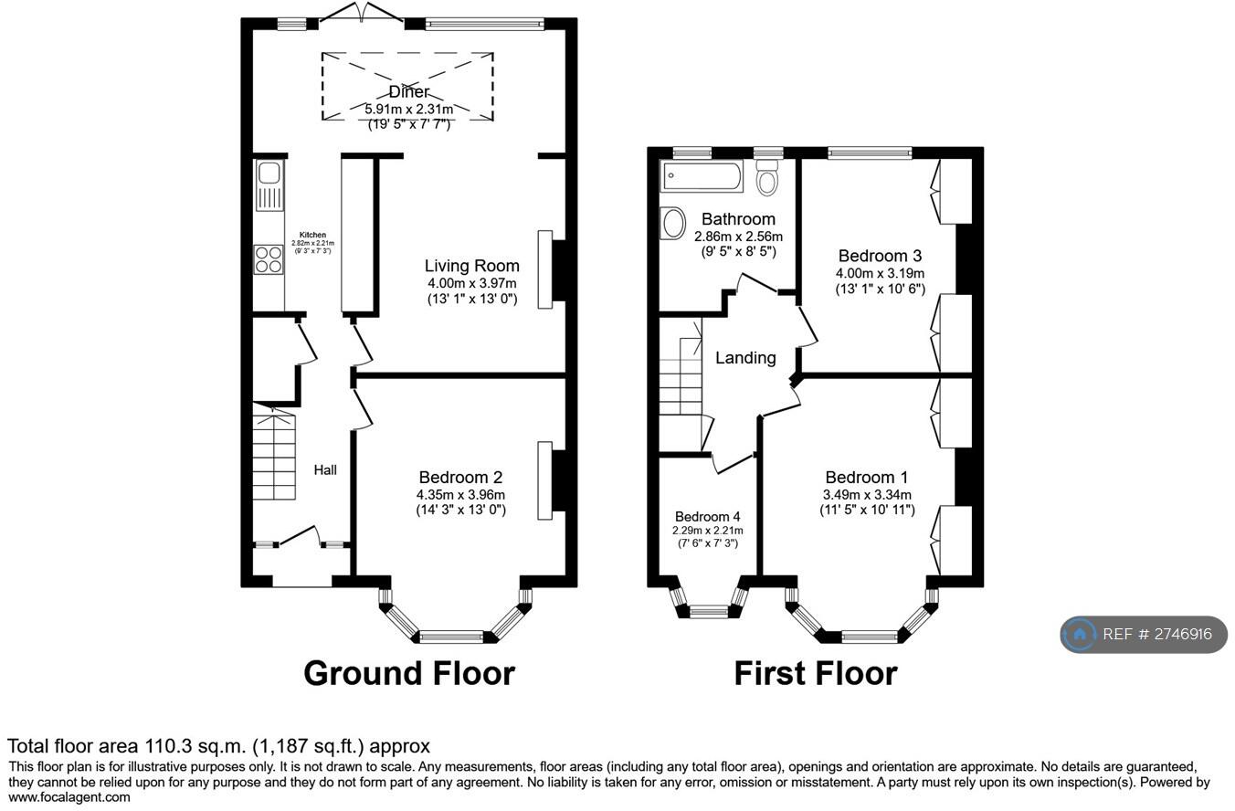 Westrow Drive, Barking, IG11 floorplan