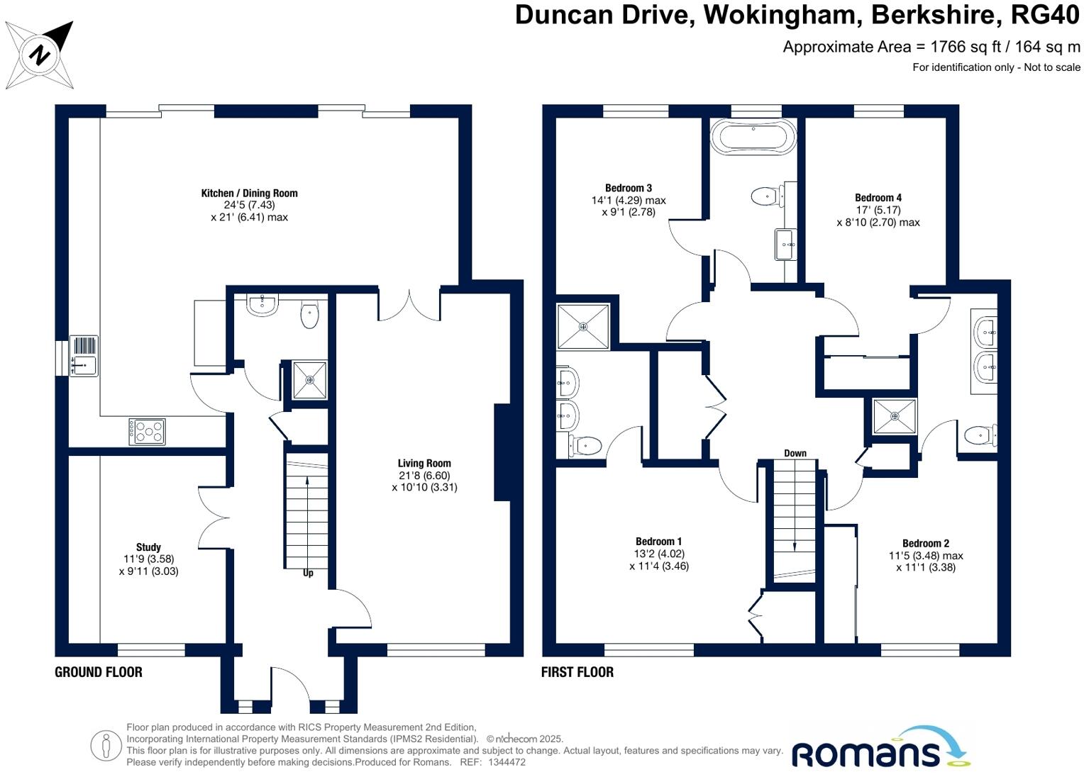 Duncan Drive, Wokingham, Berkshire floorplan