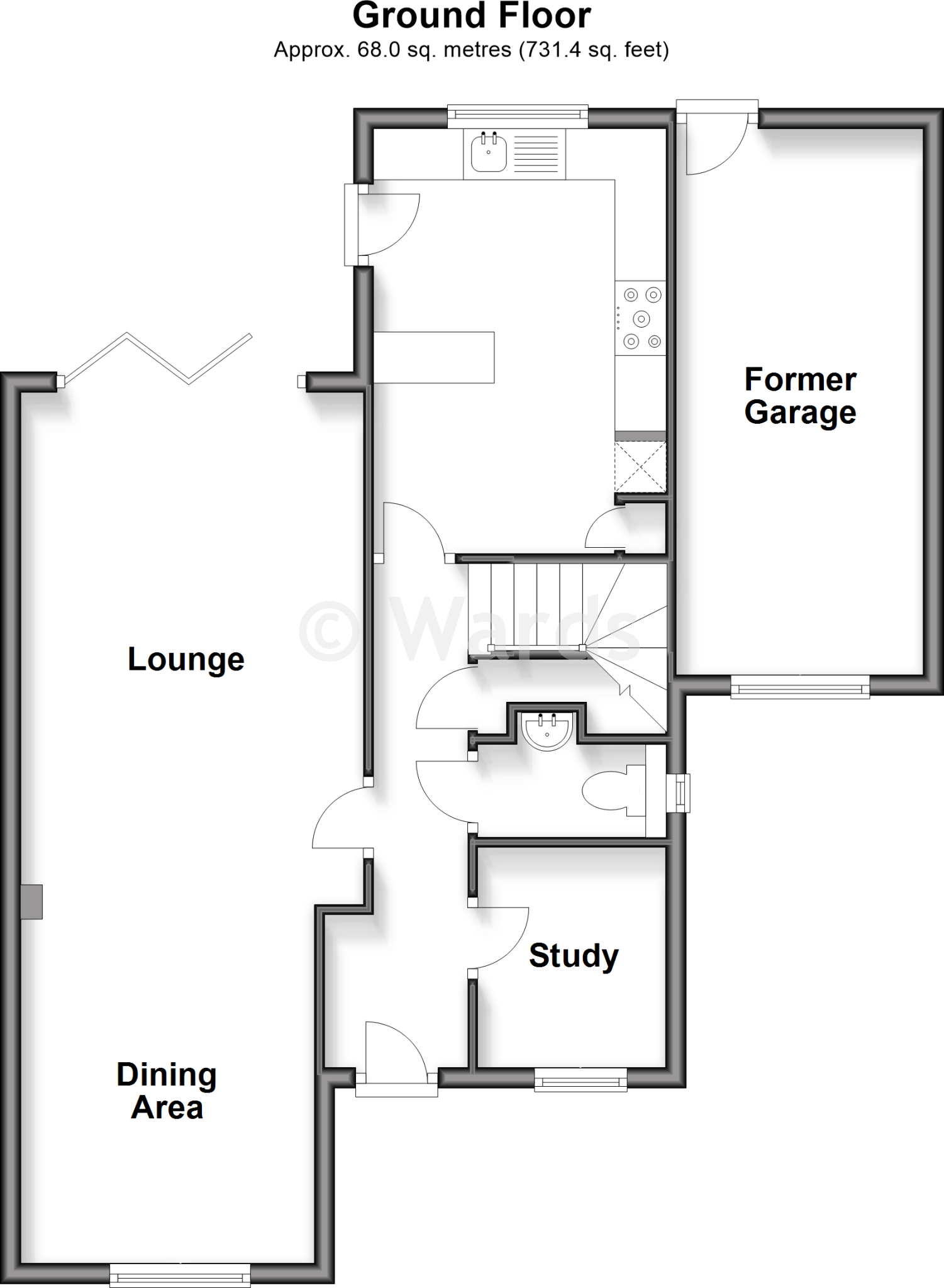 Tradewinds, Whitstable, Kent floorplan