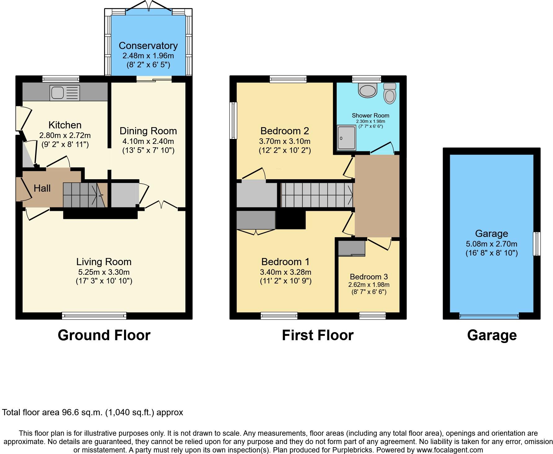 Elliotts Lane, Wolverhampton, WV8 floorplan
