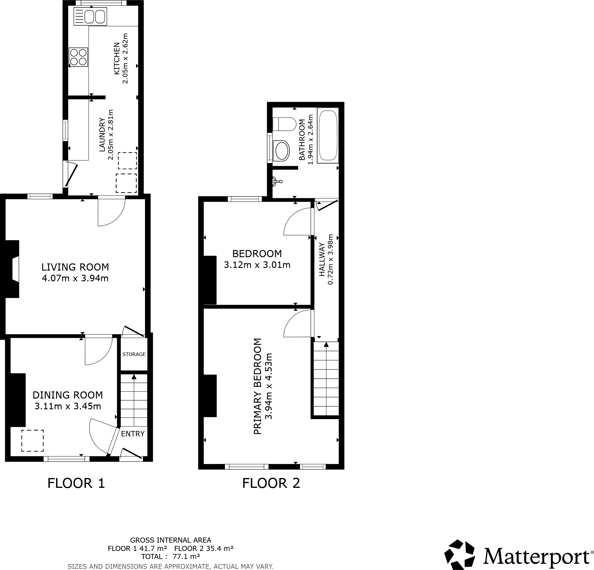 41, Princes Crescent floorplan