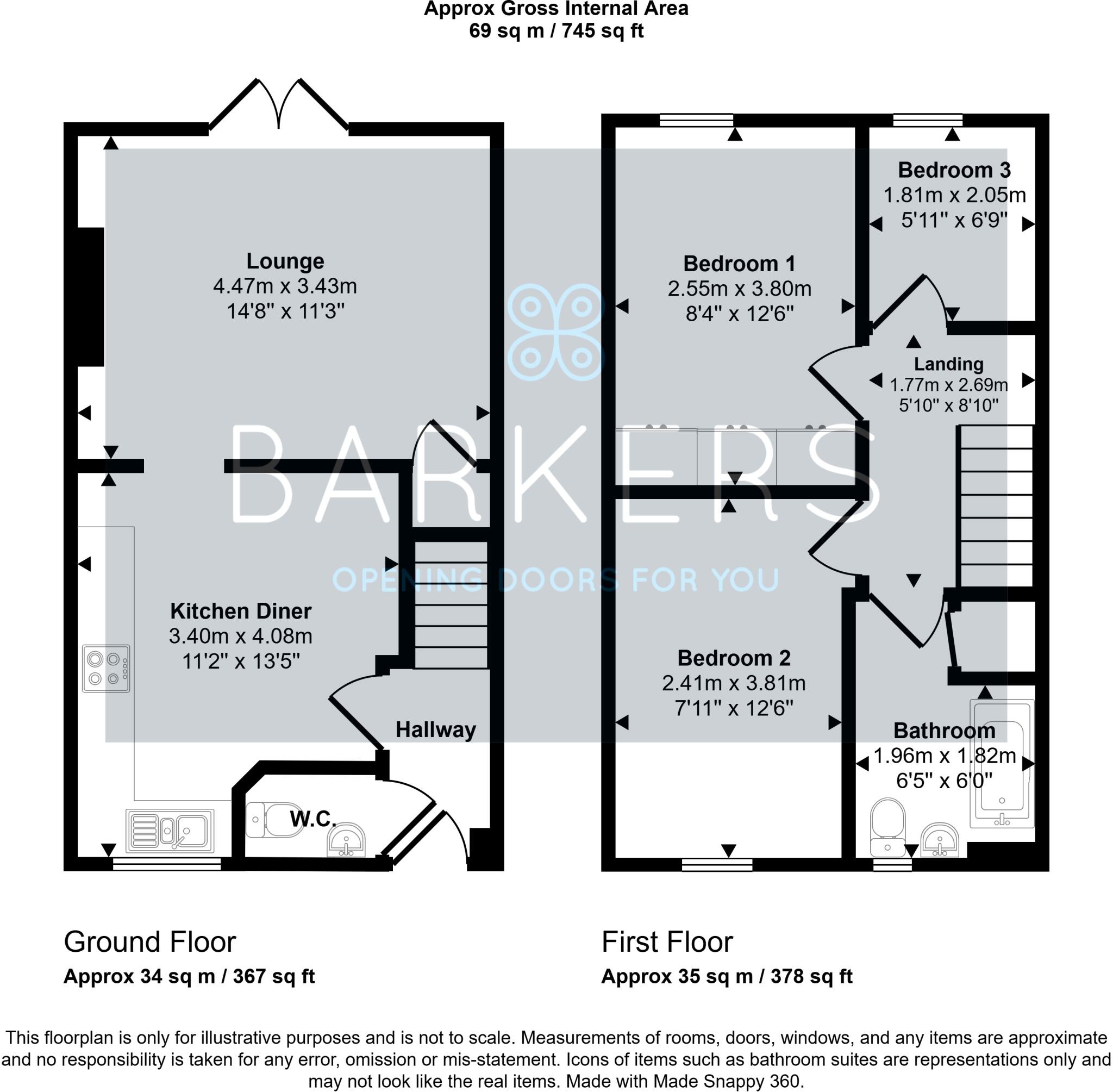 Rochester Road, Birstall, Batley floorplan