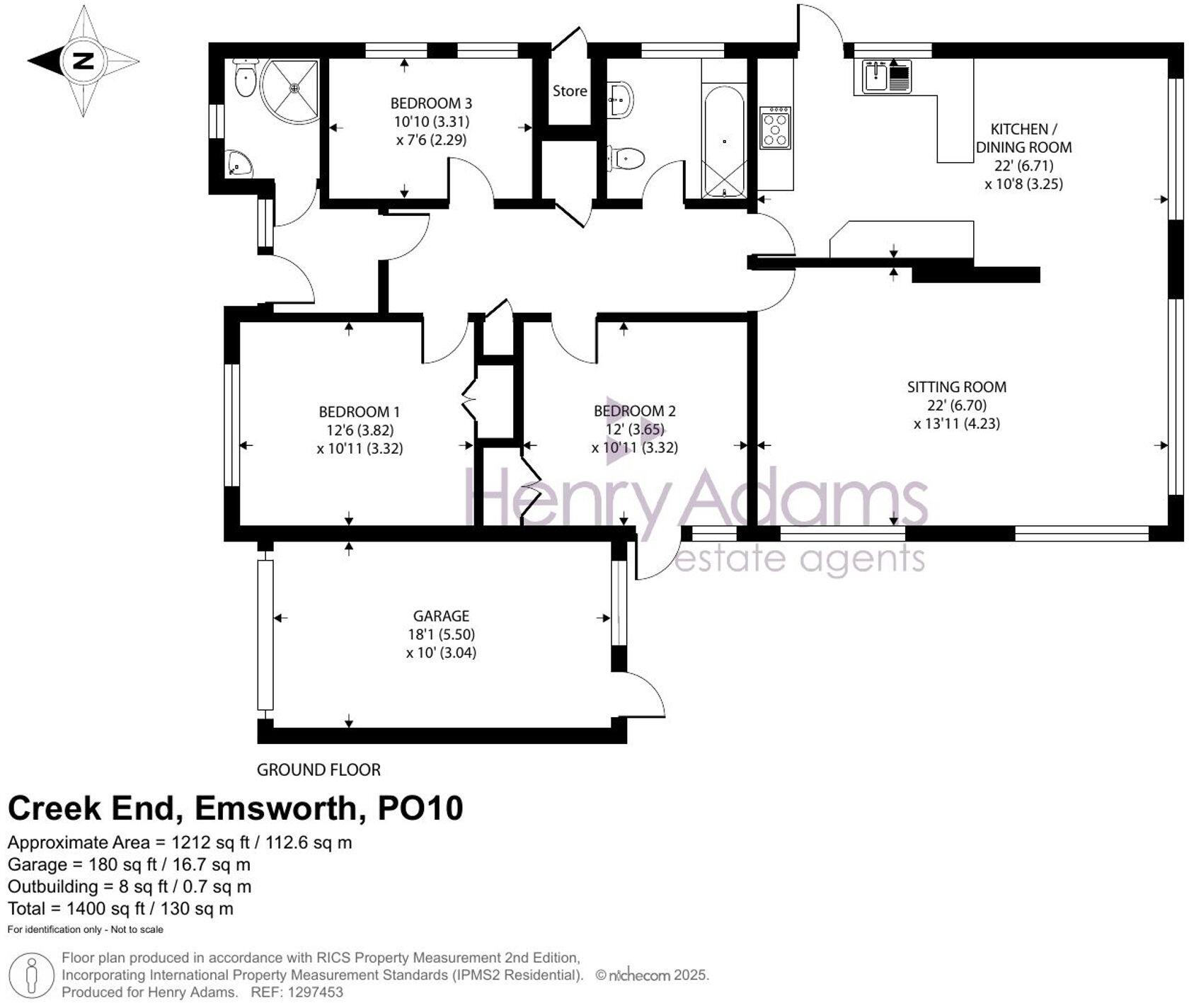 Creek End, Emsworth, PO10 floorplan