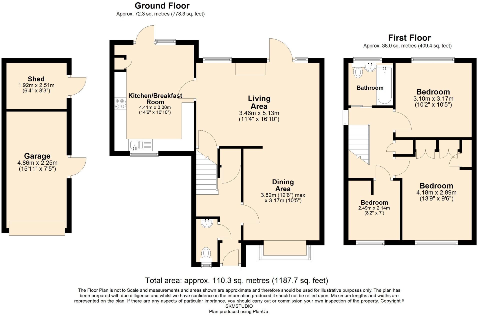 Hunting Gate, Hemel Hempstead, Hertfordshire, HP2 6NX floorplan