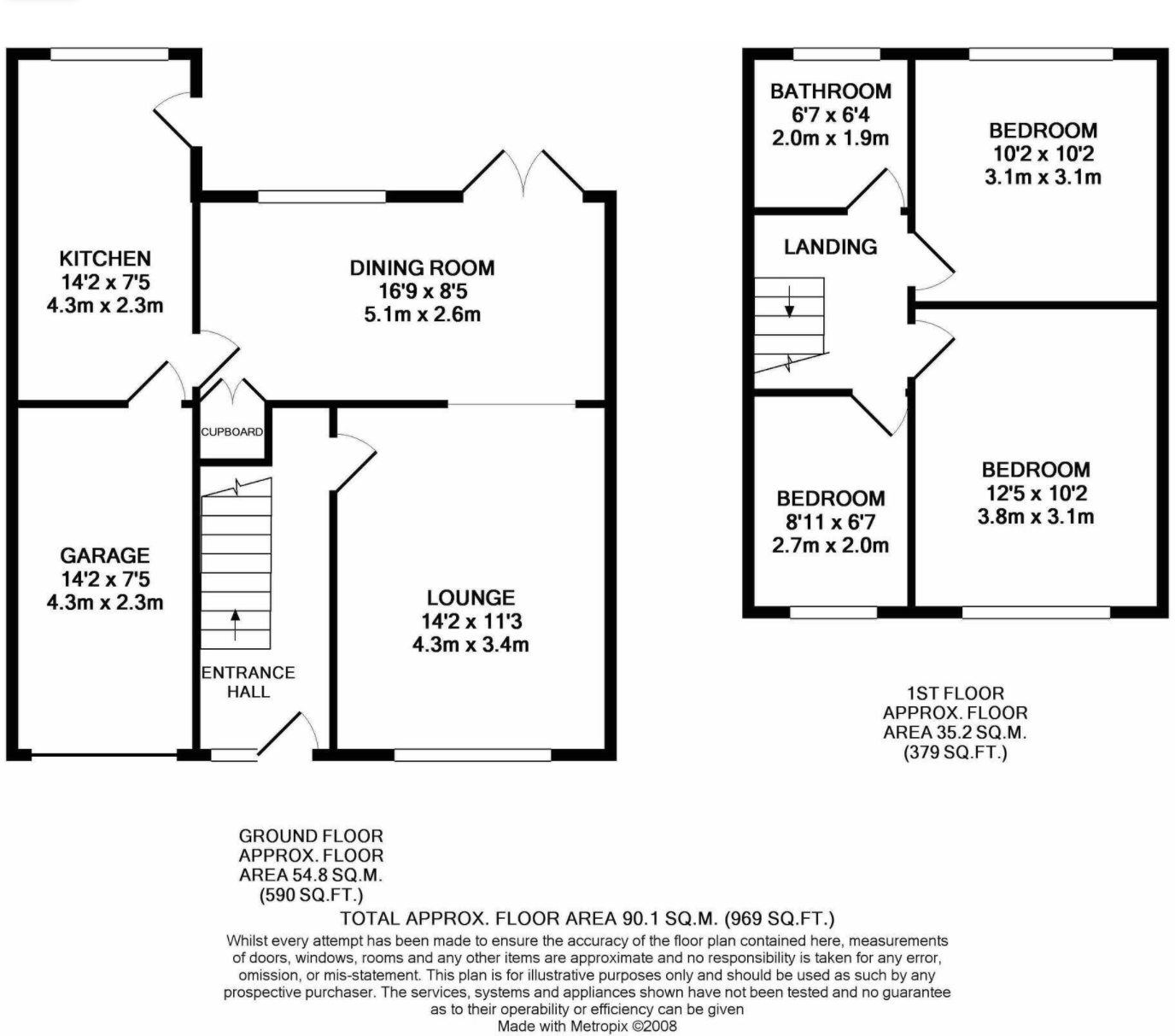 Delafield Close, Fearnhead, Warrington, WA2 floorplan
