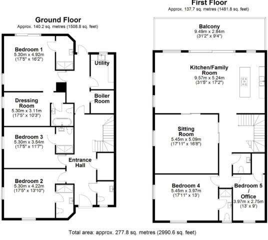 Woodside Green, Bishop's Stortford floorplan