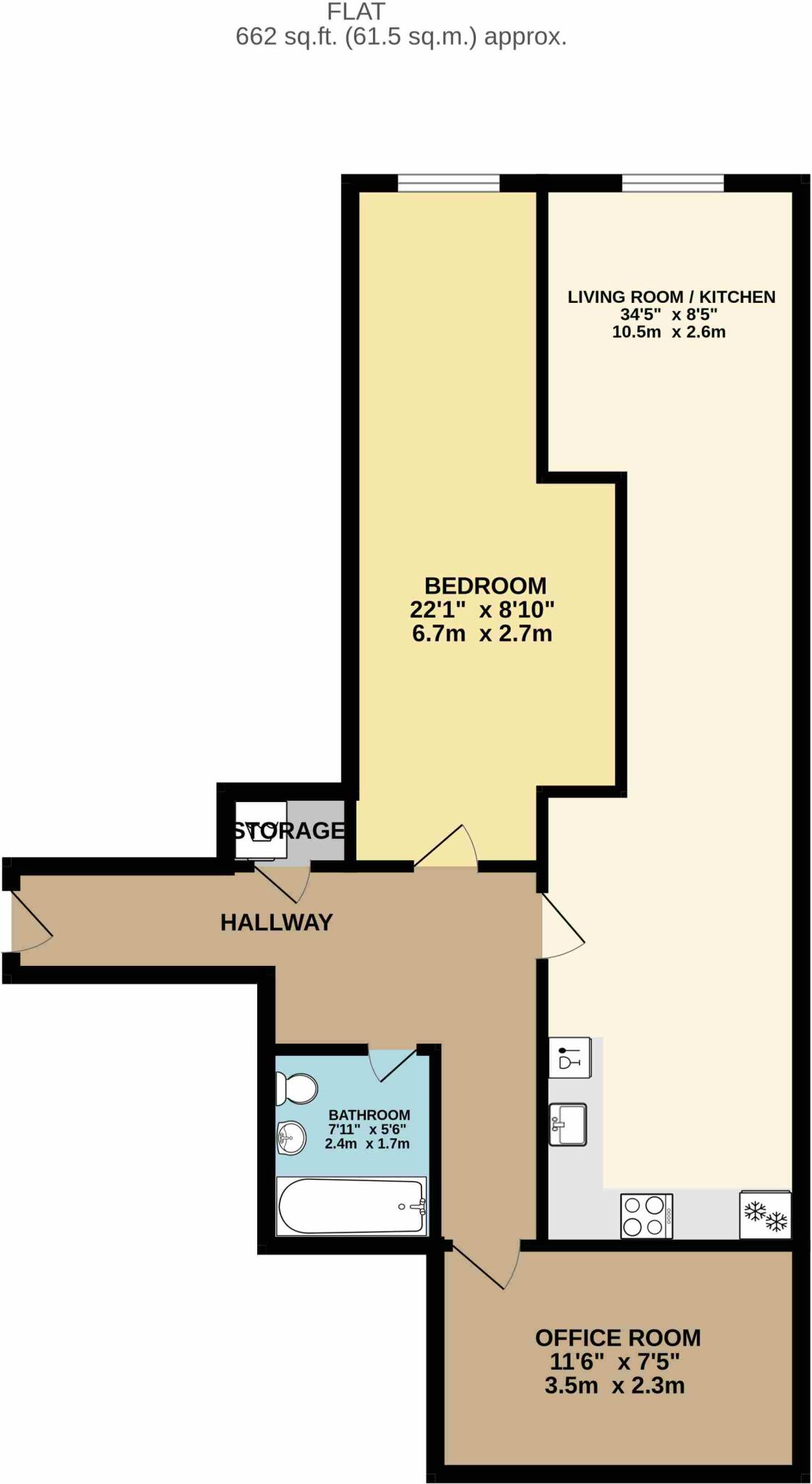 Station Street, Eastbourne floorplan