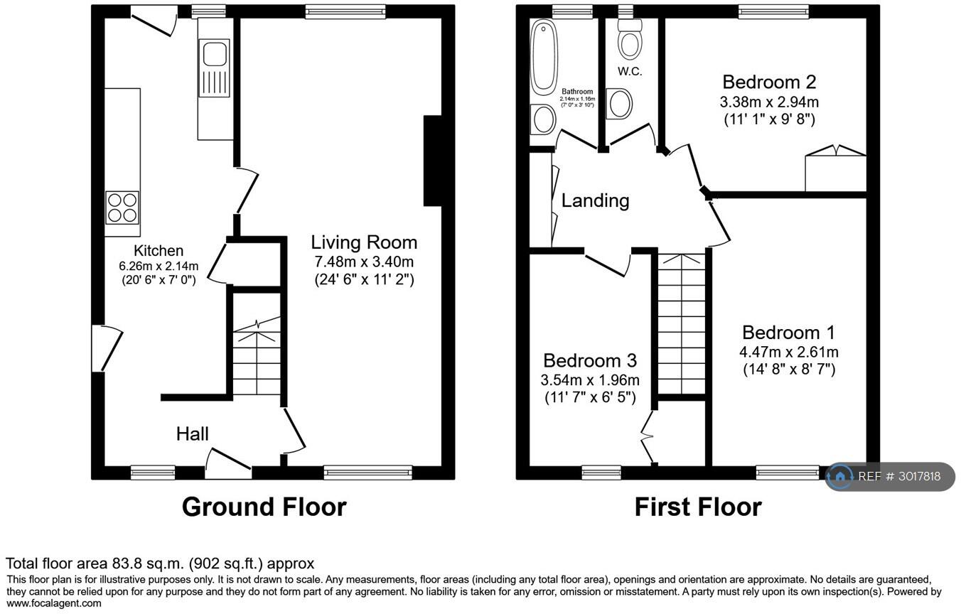 Carnac St, London, SE27 floorplan