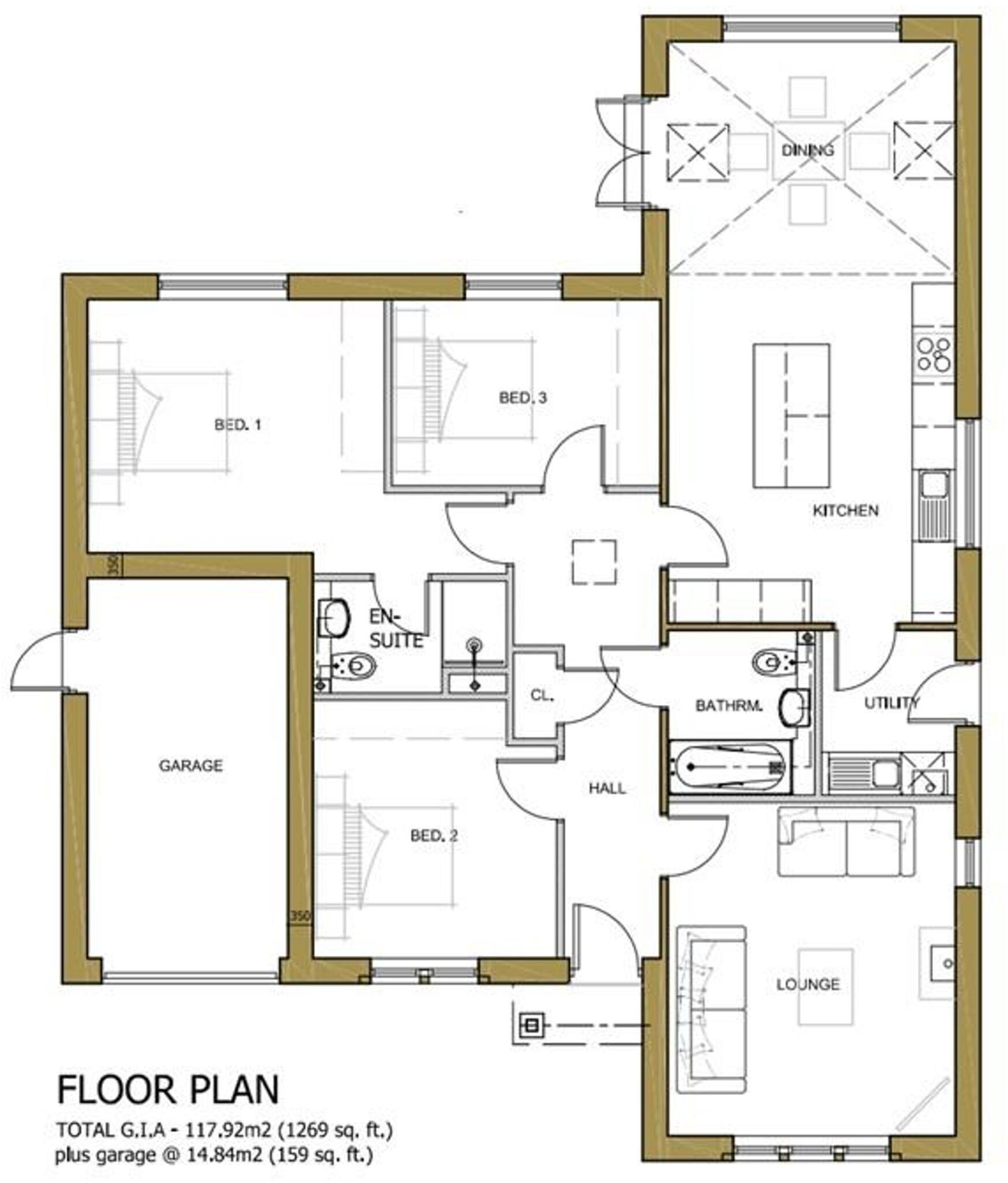 Harras Moor, Whitehaven, CA28 floorplan