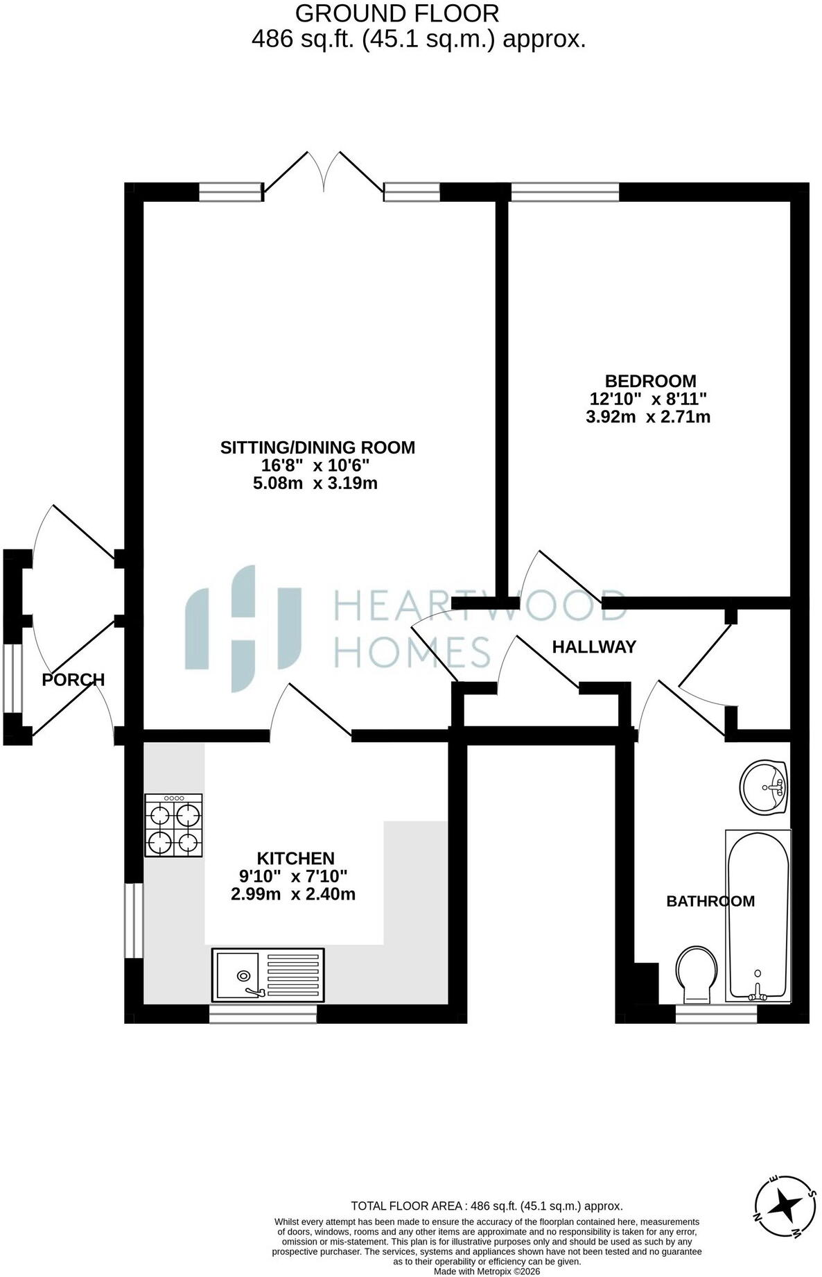 Albeny Gate, Belmont Hill, St. Albans, AL1 1BH floorplan