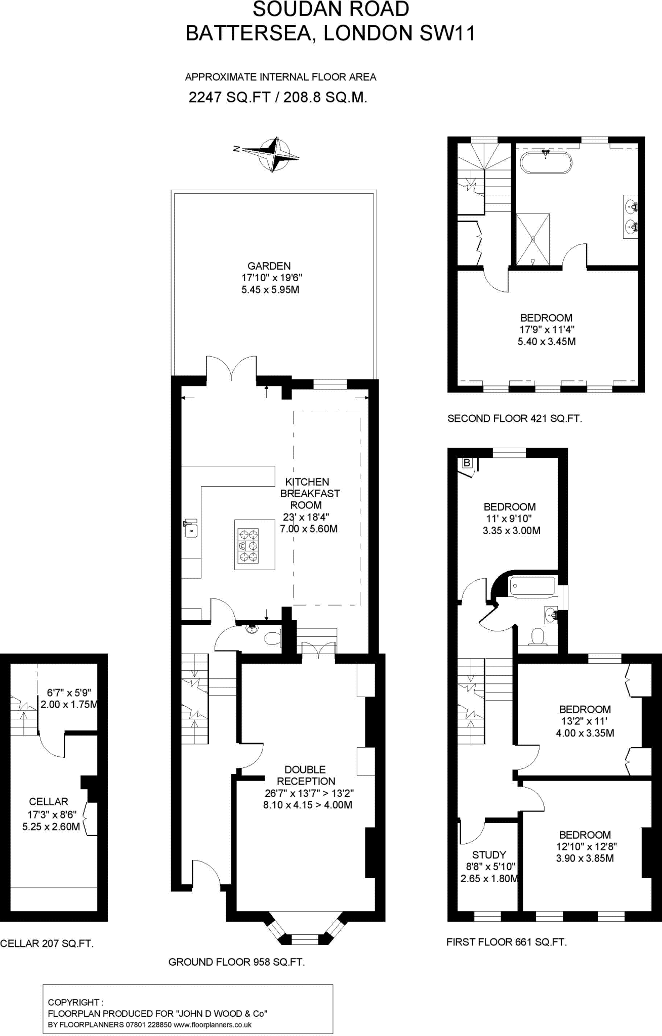 Soudan Road, London, SW11 floorplan