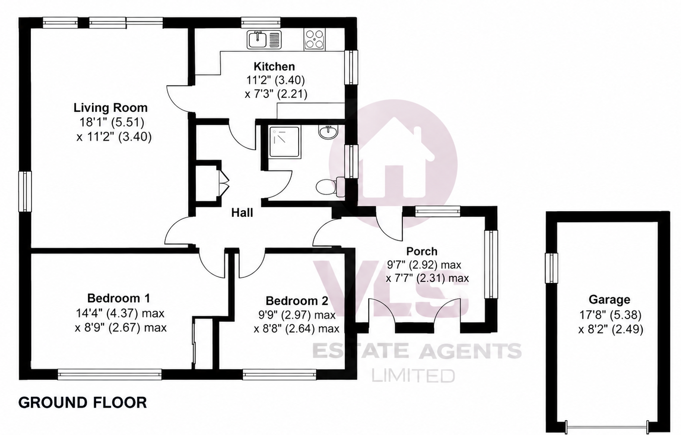 Mowbray Crescent, Stotfold, SG5 4DY floorplan