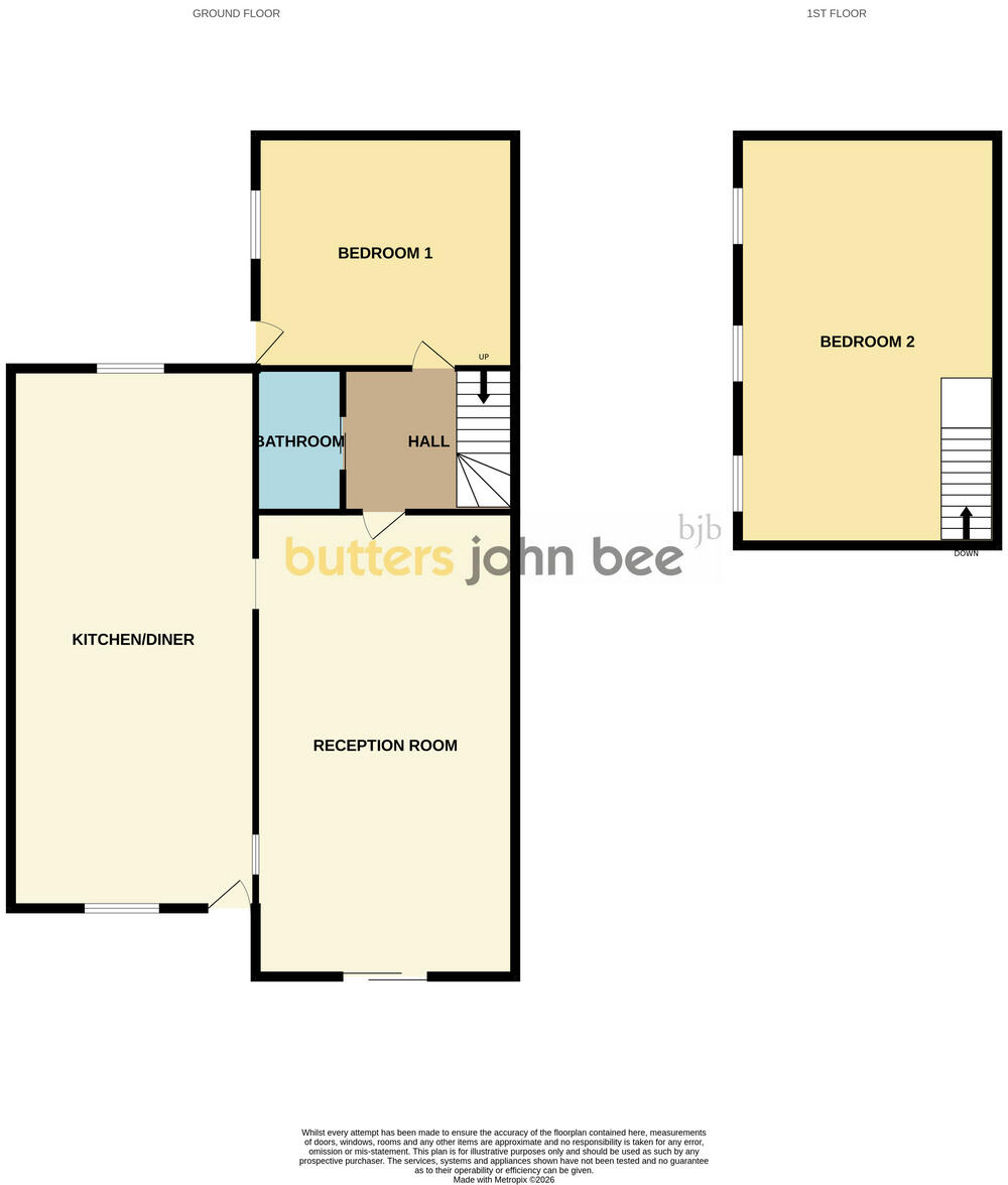Bleak Place, Burslem, ST6 2QL floorplan
