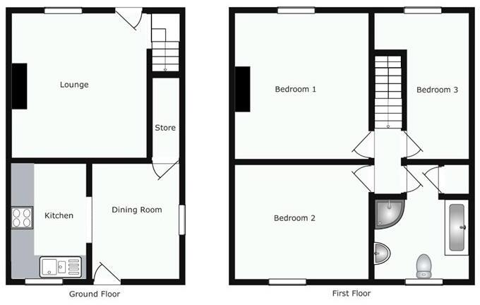 Lord Street, Bollington floorplan