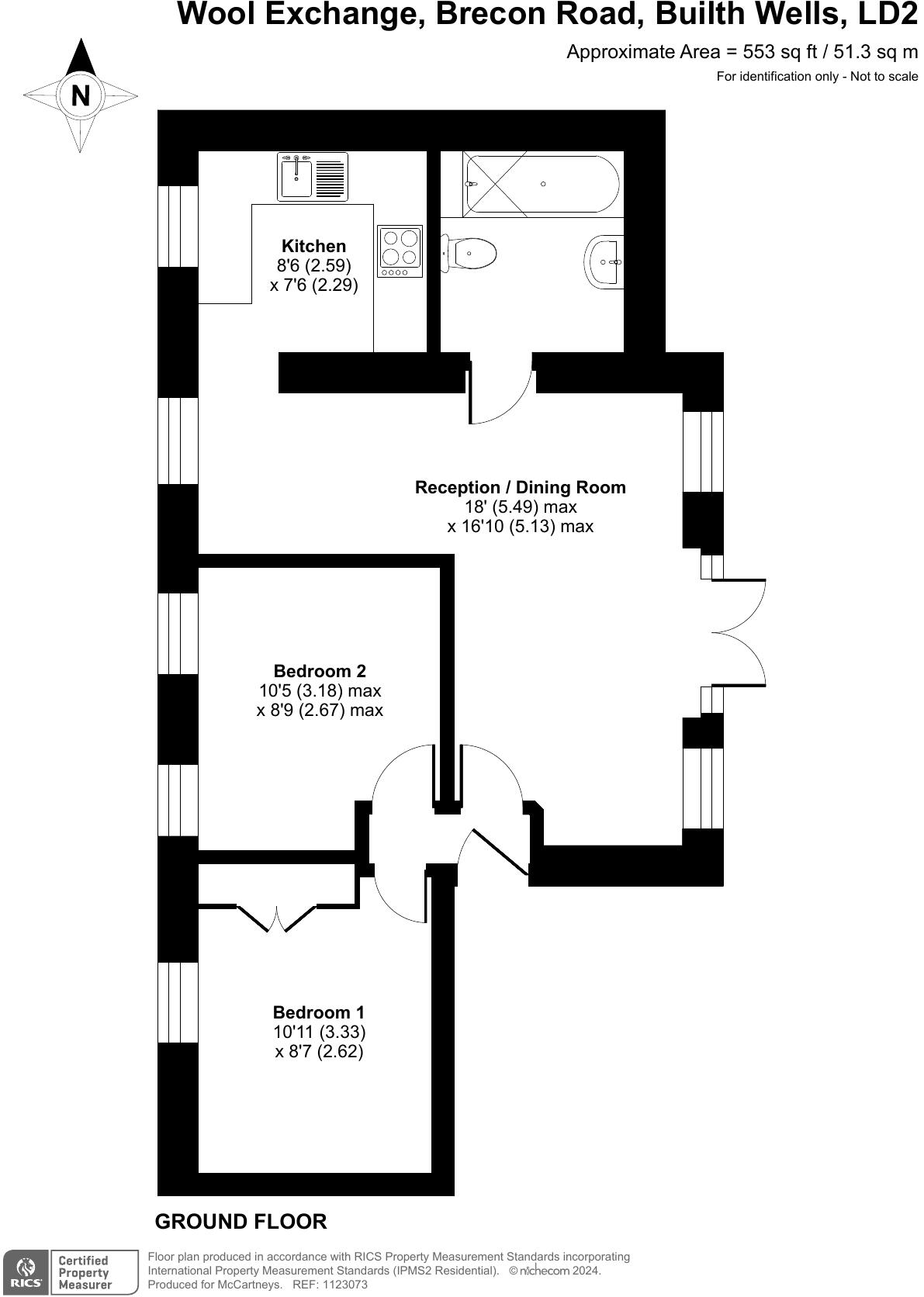 Brecon Road, Builth Wells, Powys floorplan