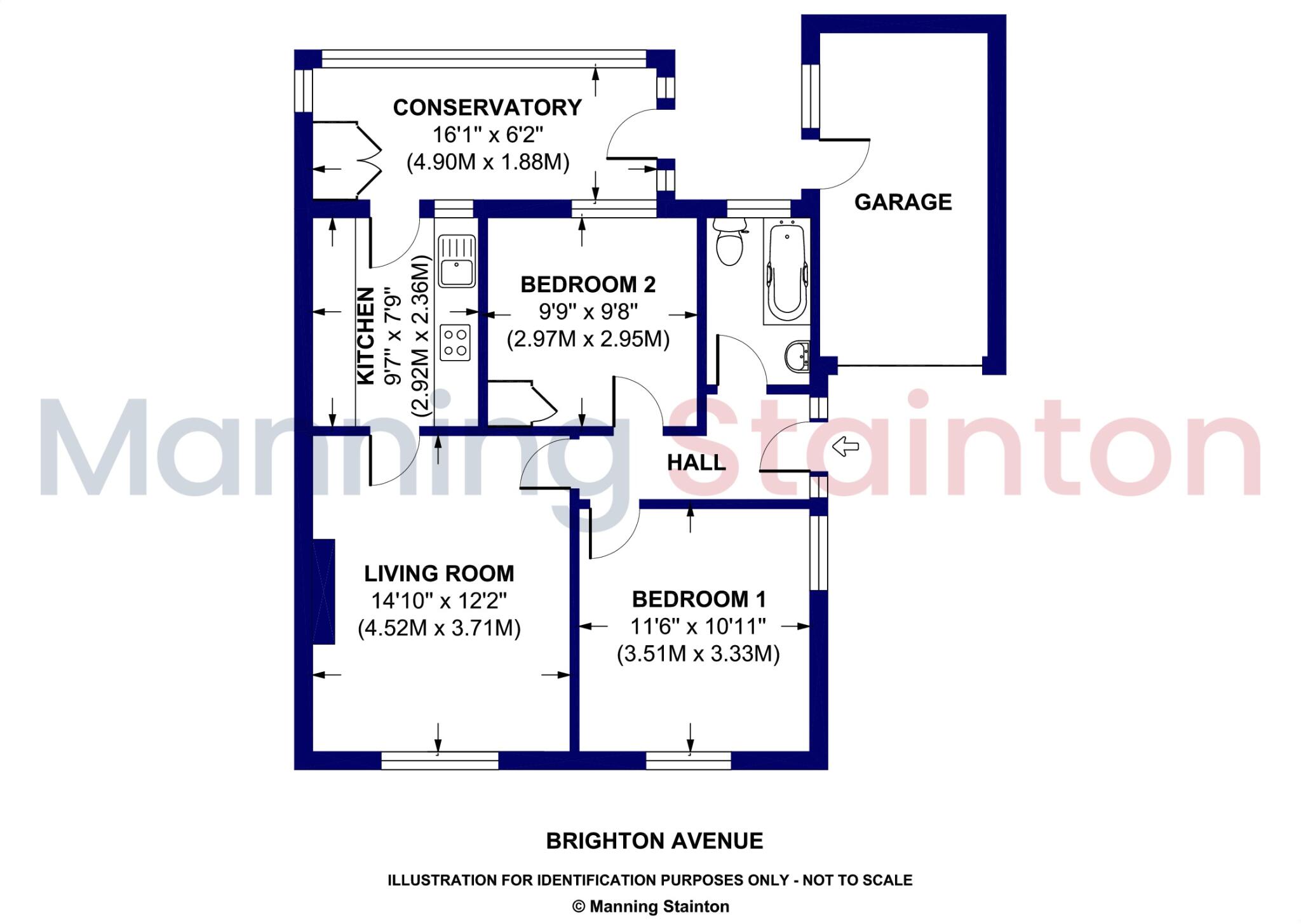 Brighton Avenue, Morley, Leeds, West Yorkshire floorplan