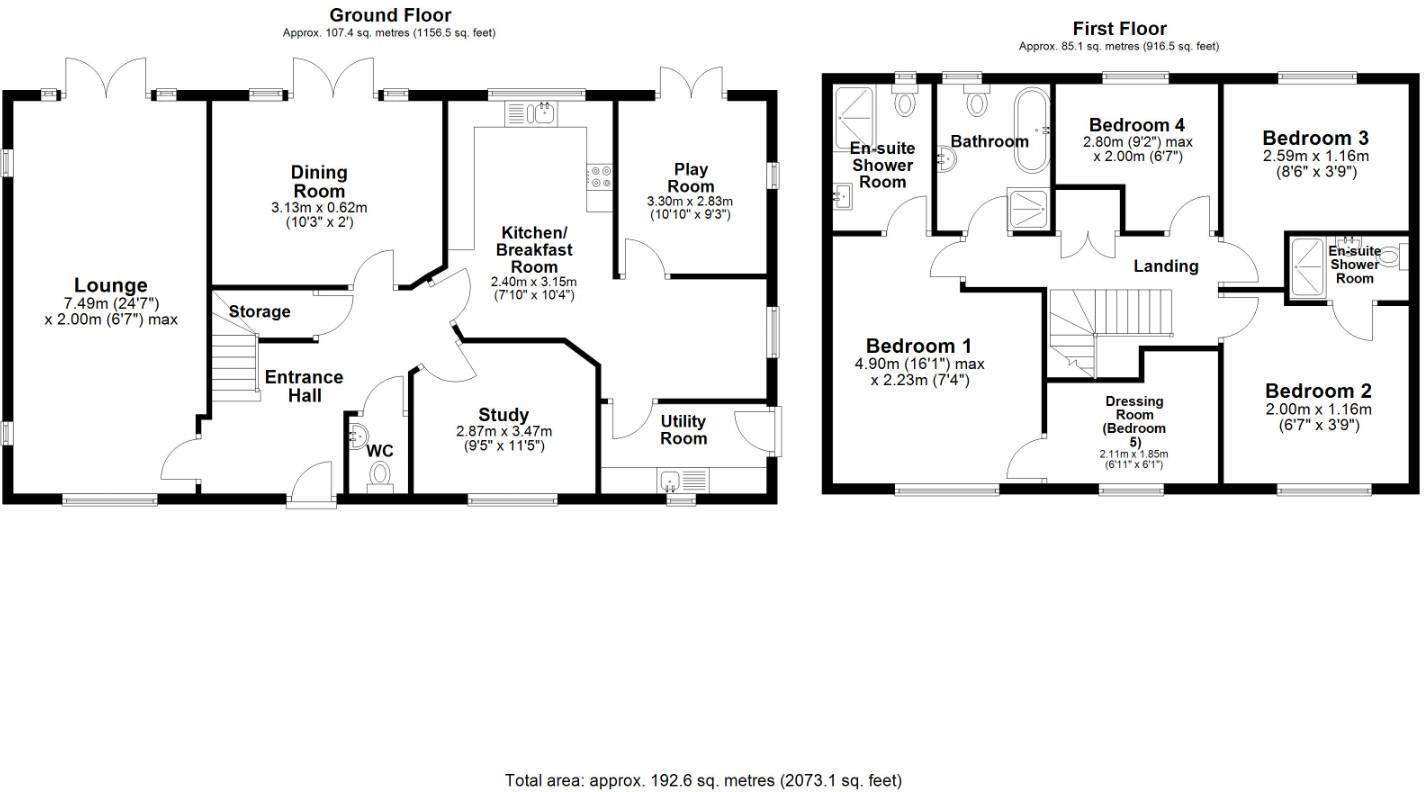 Trem Y Coed, St. Fagans, Cardiff, CF5 6AA floorplan