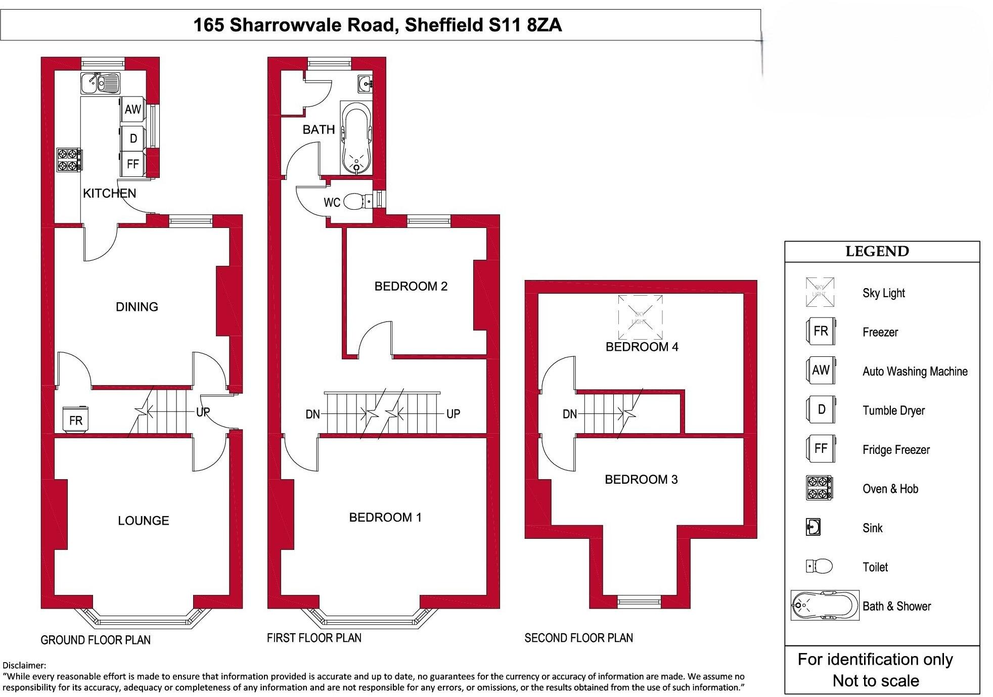 165 Sharrowvale Road, Ecclesall floorplan
