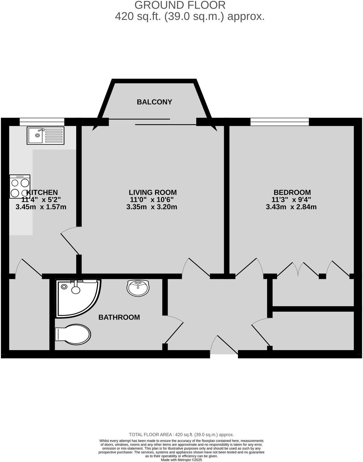 Guardian Court, Banbury floorplan
