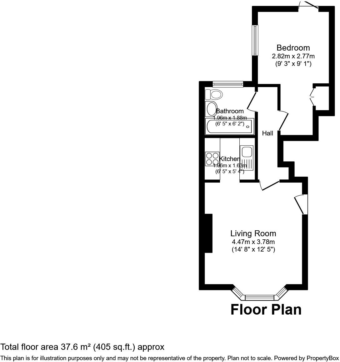 Elphinstone Road, Hastings, East Sussex, TN34 floorplan