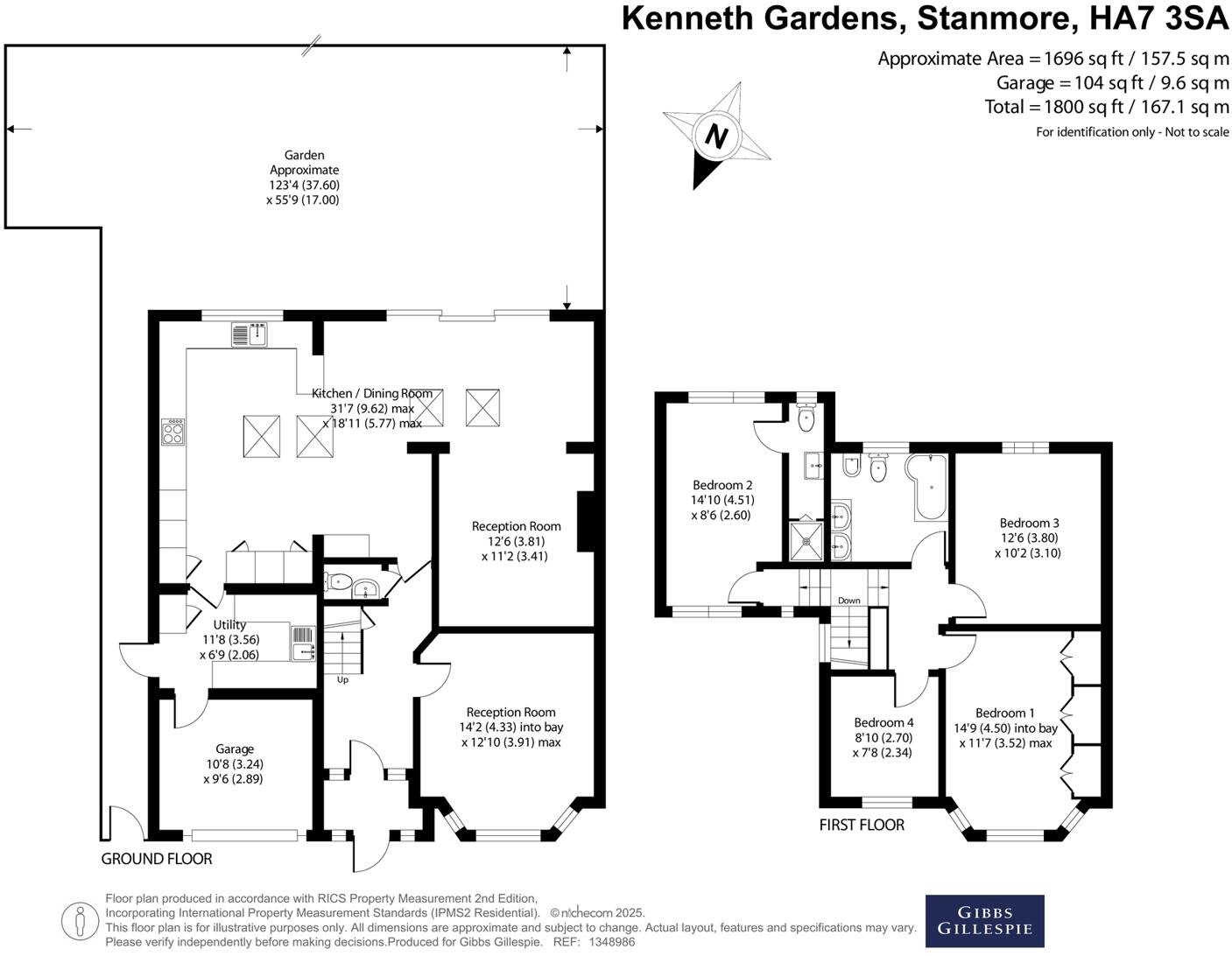 Kenneth Gardens, Stanmore floorplan