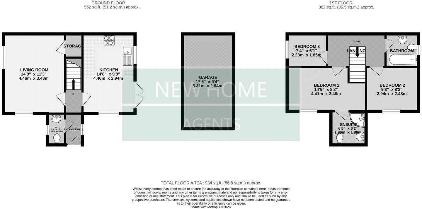 Masefield Avenue, Chesterfield, S42 5TN  floorplan