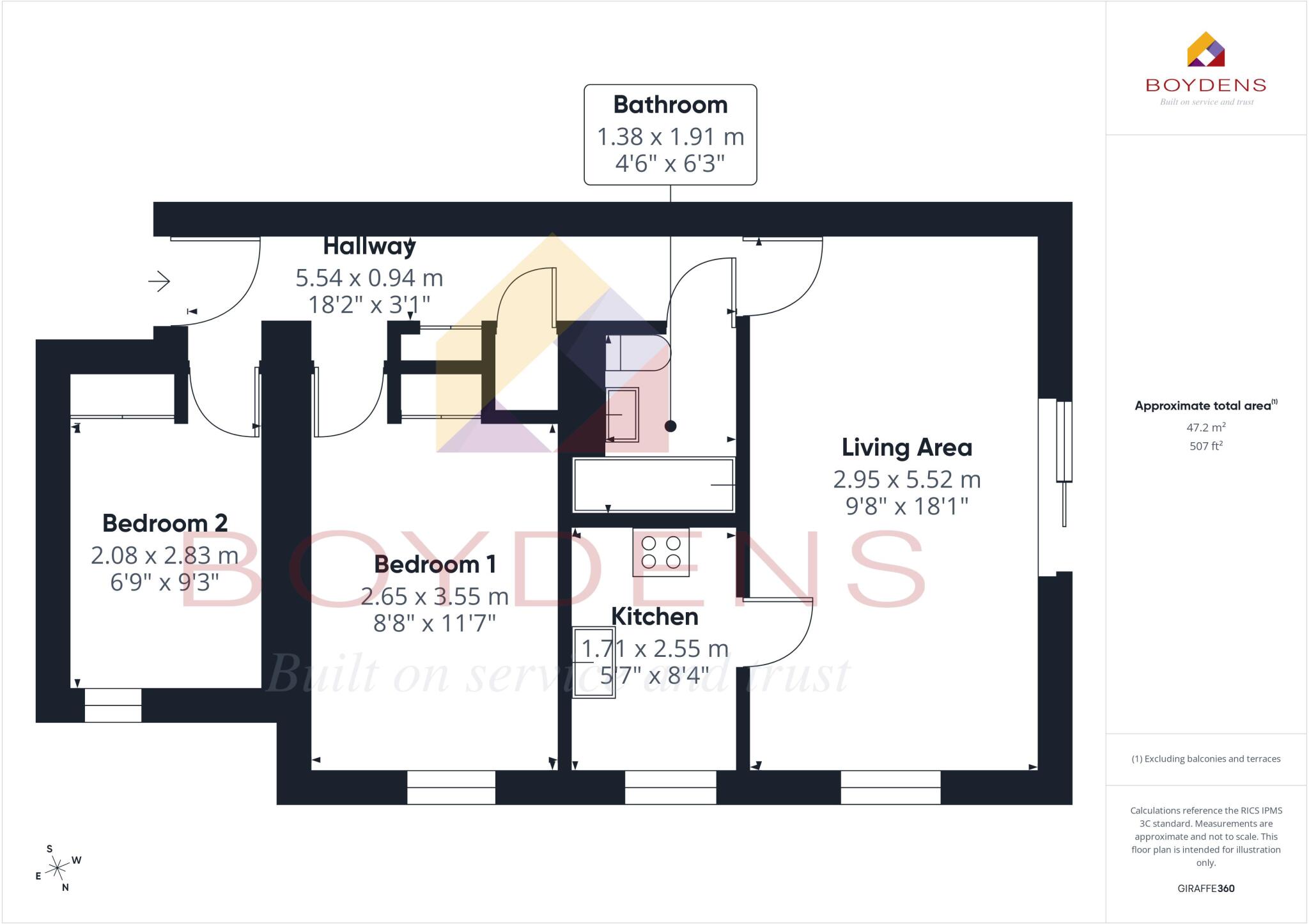 Claremont Heights, Colchester floorplan