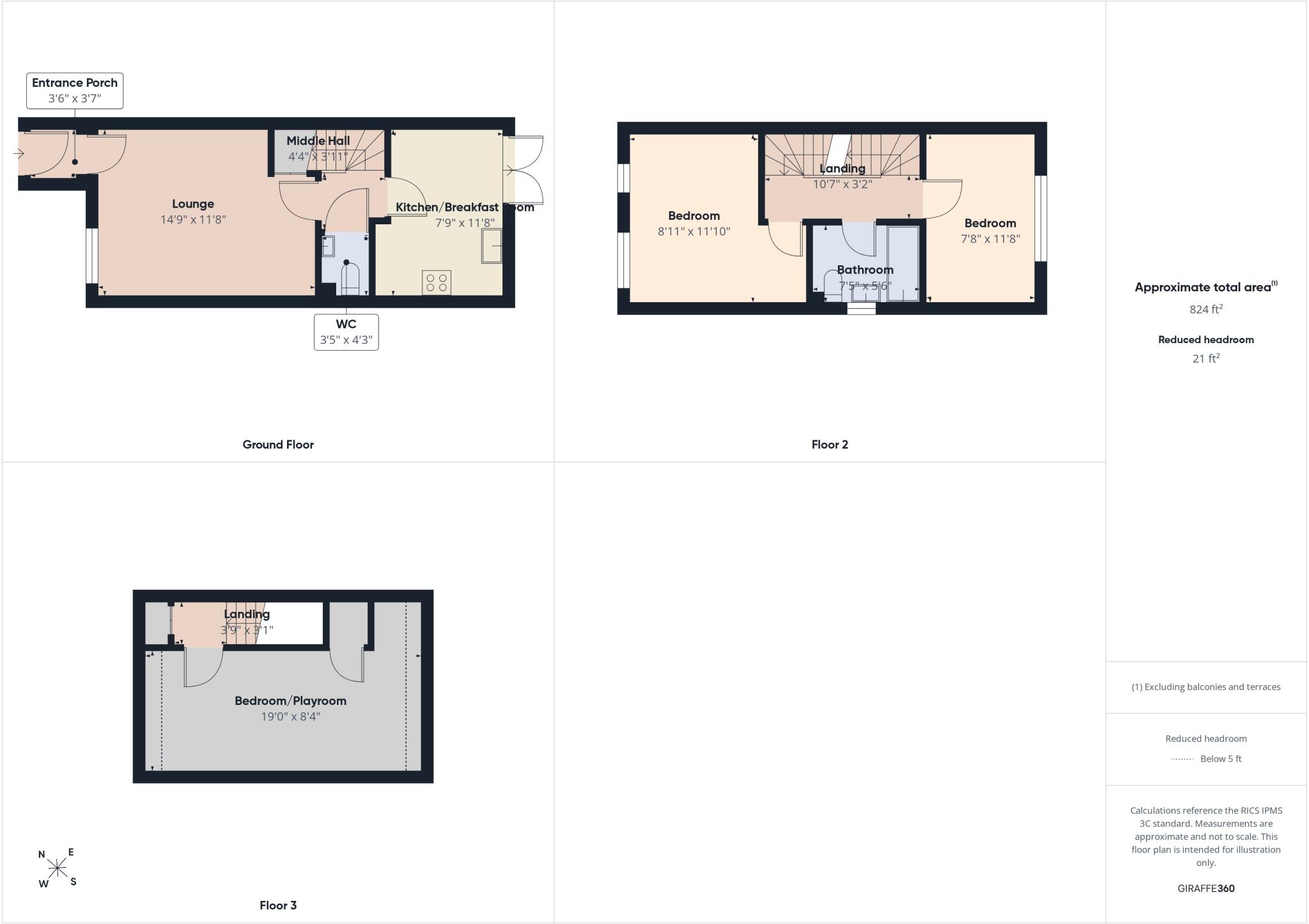 St. Aloysius View, Hebburn, Tyne and Wear, NE31 floorplan