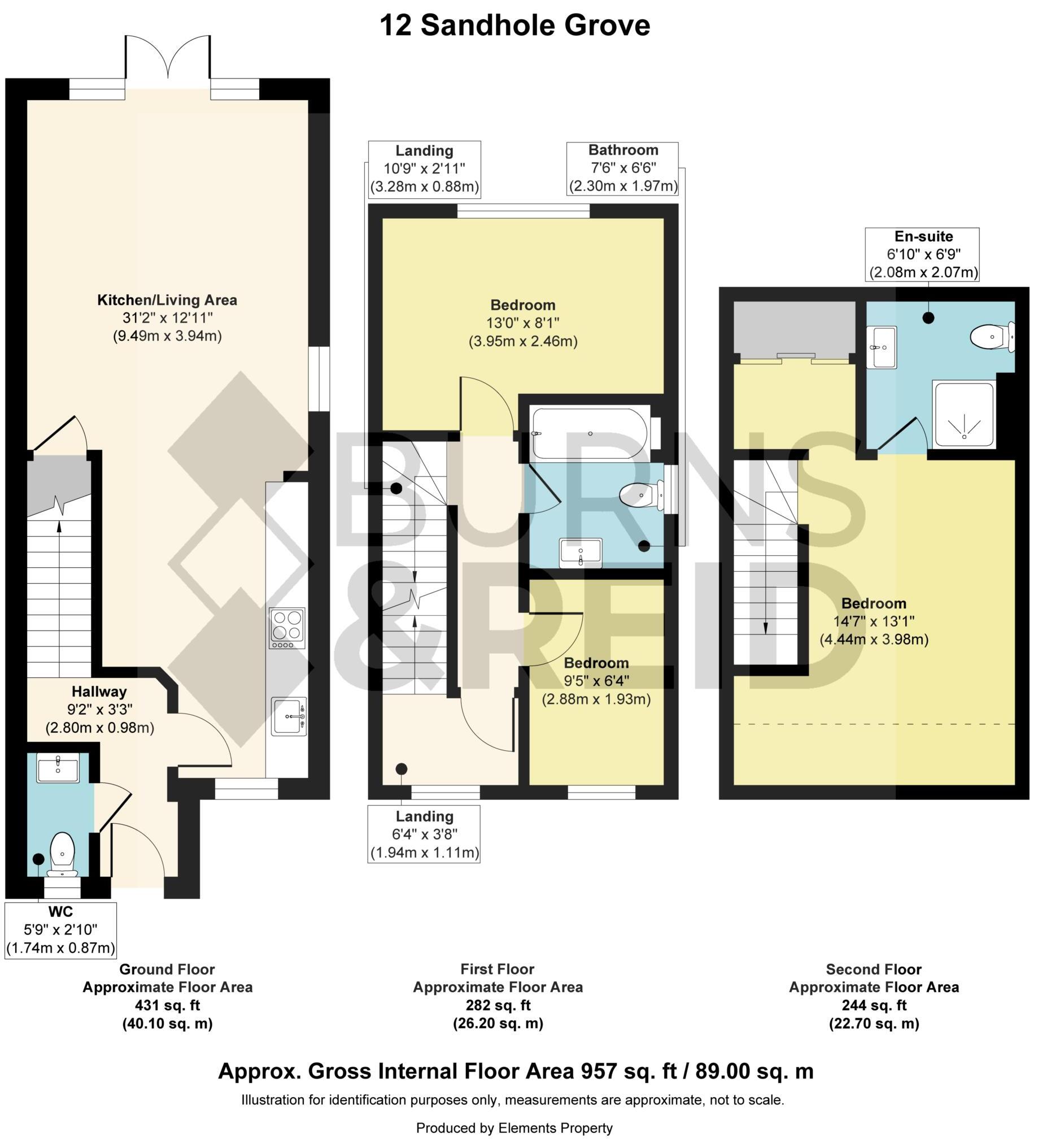 Sandhole Grove, Liverpool floorplan