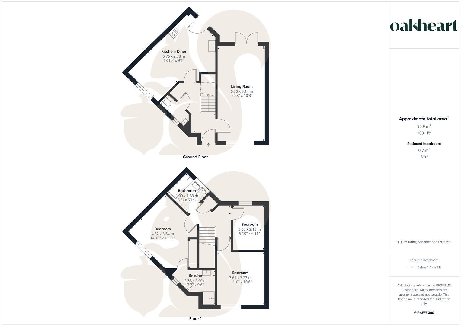 Overing Avenue, Great Waldingfield floorplan