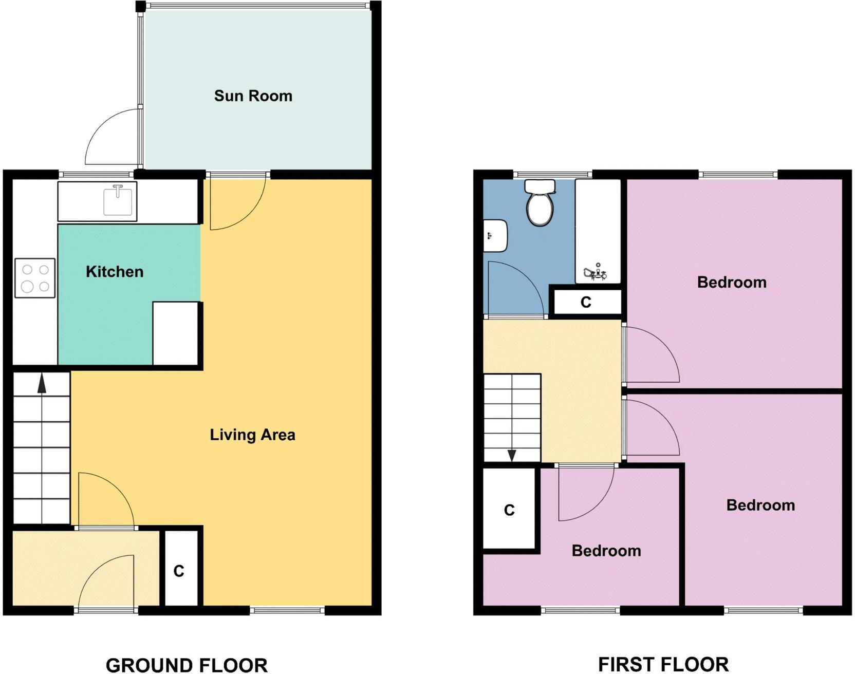 16, Gosling Drive, Carlisle, CA3 floorplan