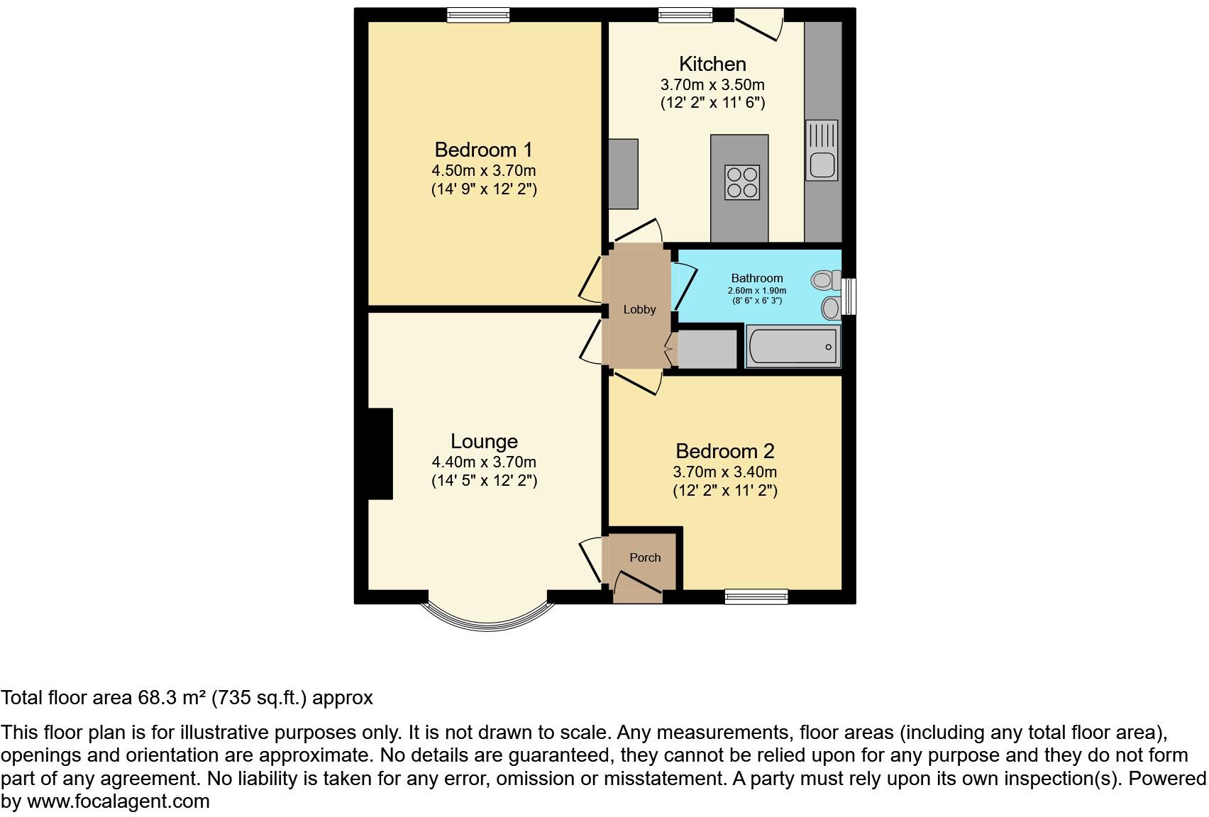 Moss Hall Road, Accrington, BB5 floorplan