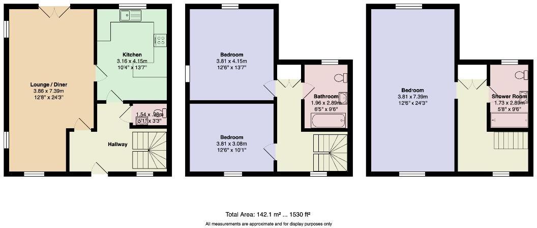 Bridge Cottage, Wennington floorplan